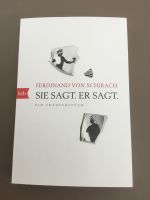 Ferdinand von Schirach ( Sie sagt. Er sagt.) Niedersachsen - Hildesheim Vorschau