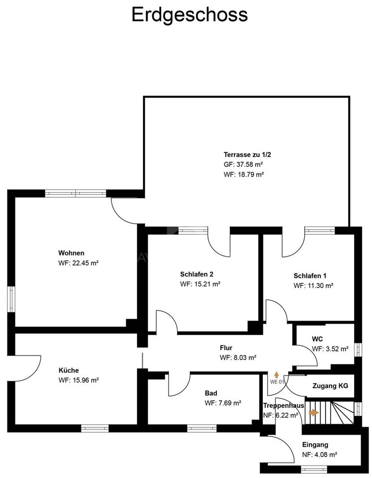 Ländliche EG-Wohnung mit Pool: Zuhause in Niedertaufkirchen umgeben von der Natur in Niedertaufkirchen