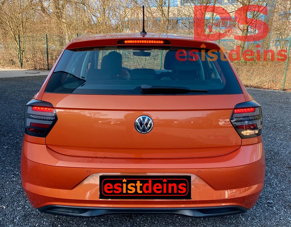 Voll LED Upgrade Design Rückleuchten für VW Polo 2G (AW) 17+ Kirschrot