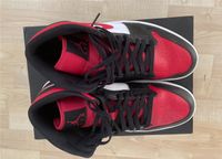 Nike Air Jordan 1 mid schwarz, weiß, rot Bochum - Bochum-Südwest Vorschau