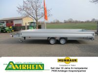 Humbaur HN 254121 2500 kg gebremst, Tandem Hochlader PKW Anhänger Bayern - Bergrheinfeld Vorschau