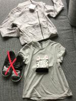 Next Zebra-Set mit cooler Jacke grau & Shirt Zebra in 110 Bayern - Glonn Vorschau