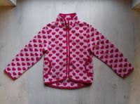 Dicke Fleece-Jacke ♥ H&M ♥ Top Zustand ♥ Gr. 122 ♥ pink mit Herz Hamburg - Wandsbek Vorschau