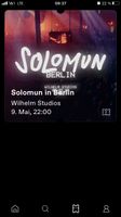 Verkaufe Solomun Berlin 9.5 - 1 Ticket Berlin - Treptow Vorschau