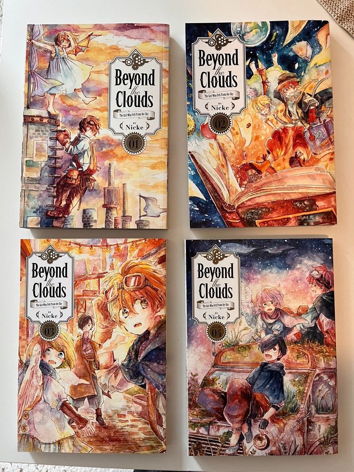 Beyond The Clouds Vol 1-4 English Manga in Bielefeld