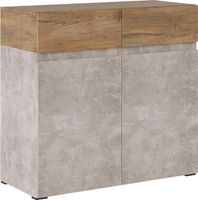 Kommode Rimini 90x40x86cm beton kastanie grifflos 2-türig Rostock - Gross Klein Vorschau