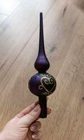 Weihnachtsbaum Spitze Glas Deko Weihnachten Violett Niedersachsen - Garbsen Vorschau