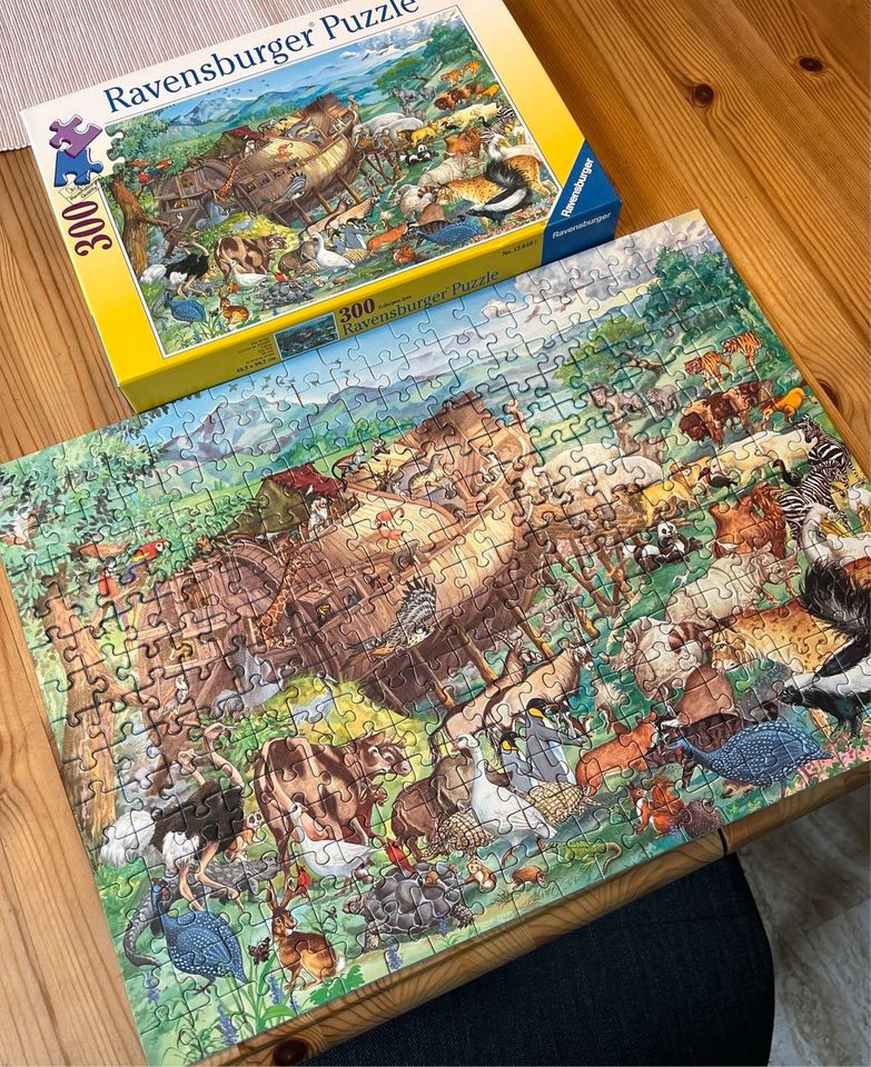 Puzzle mit Arche Noah Motiv - 300 Teile von Ravensburger in Straubenhardt