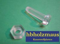 30 Plexiglas Schrauben M5 x 15 mm Walle - Handelshäfen Vorschau