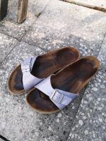 Birkenstock Madrid lila flieder Glitzer 38 schmal Sachsen - Lichtentanne Vorschau