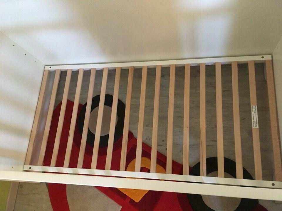 Kinderbett 140x80 cm Wellemöbel Julius weiß in Worbis