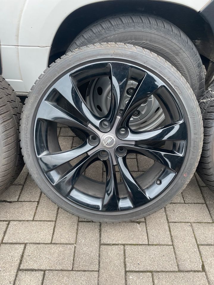 20 Zoll Alufelgen Opel 5 x 120 ET 45 + Winterreifen in Gescher