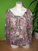 Langarmshirt schick dünn / Bluse Gr. 40 Street one für 8,- Sachsen - Hoyerswerda Vorschau