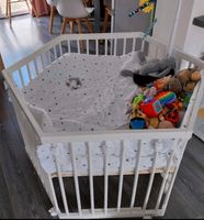 6 eckiger Laufstall mit Matratze und Zubehör Baby babyzimmer Rheinland-Pfalz - Wirges   Vorschau