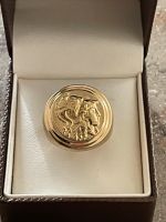 Massiver Siegelring aus Gold mit Goldmünze Alexander der Große Saarland - Neunkirchen Vorschau