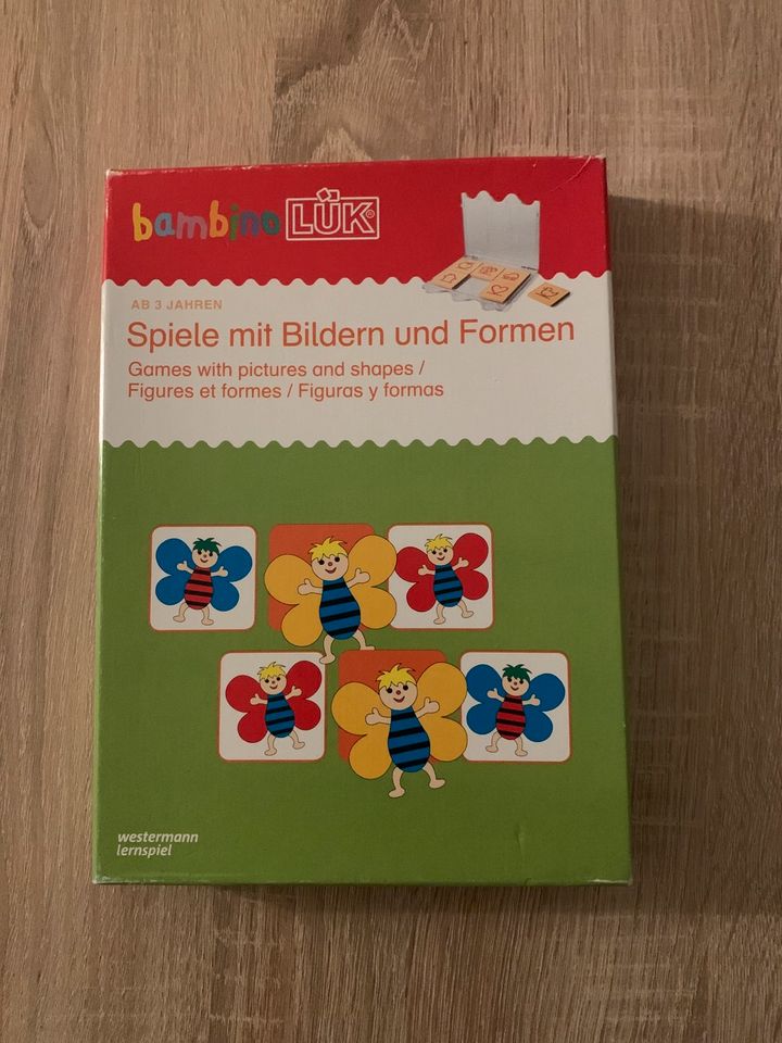 LÜK bambinoLÜK Set Buch und Kontrollgerät in Thale