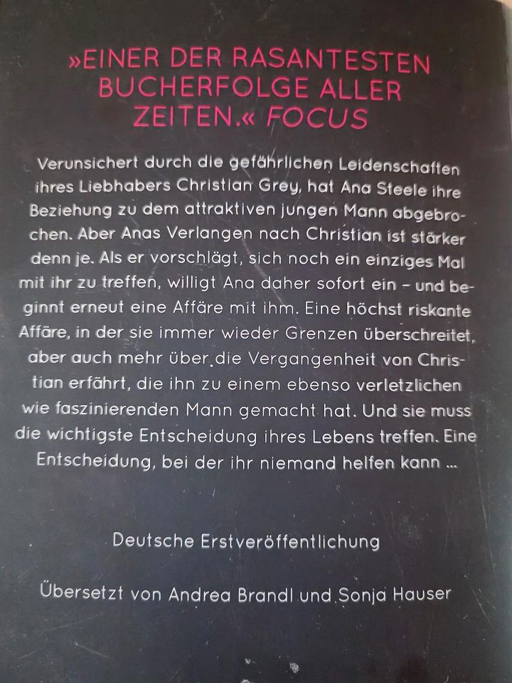 Fifty Shades Of Grey Bücher Band 1-3 + Buch Christians Sichtweise in Bad Saulgau