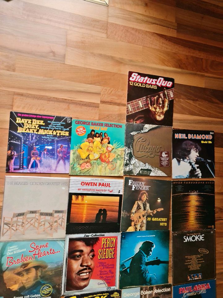 Schallplatten Sammlung, Vinyl, Beatles, Abba in Burglengenfeld