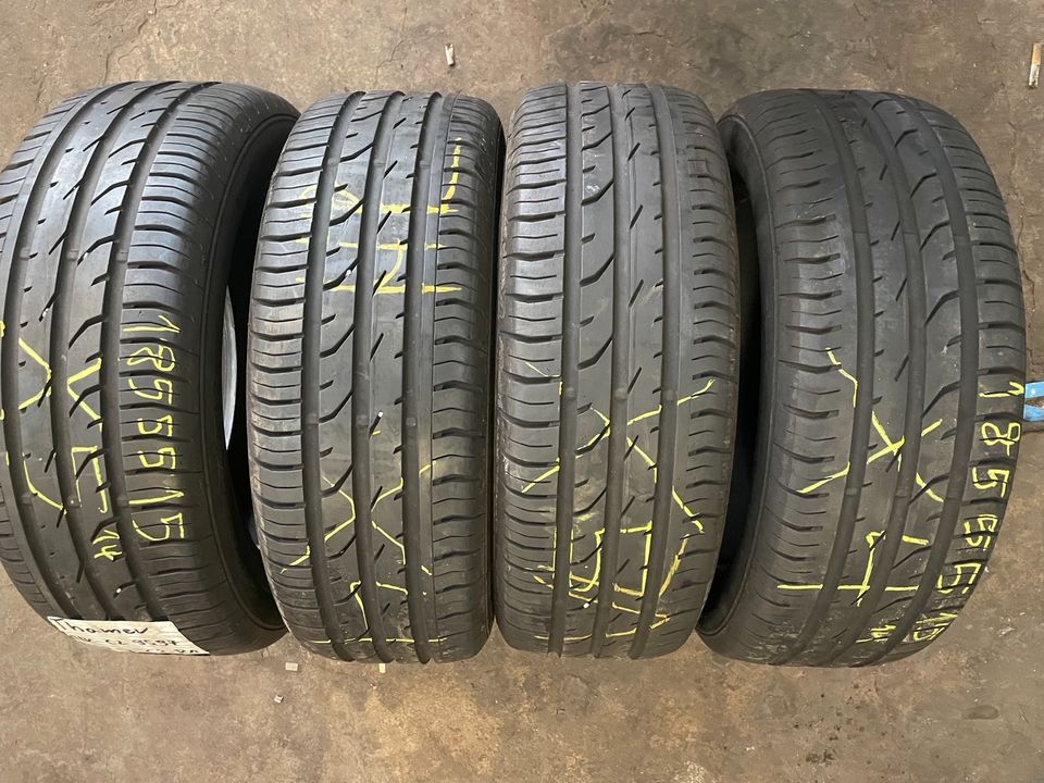 4x Sommerreifen Continental 185/55R15 82T Inkl.Mont in Dortmund