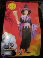 Hexen-Kostüm mit Hut, Mädchen, Fasching, Karneval 7-9 Jahre NEU Sachsen-Anhalt - Wernigerode Vorschau
