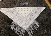 Cowgirl Bandana weiß glitzer Herzbrille Junggesellinnenabschied Hamburg-Nord - Hamburg Uhlenhorst Vorschau