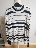 Weiß-blau-geringelter Baumwolle Pullover Gr. 40 Tommy Hilfiger Stuttgart - Bad Cannstatt Vorschau