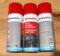 3x Würth Cockpit Reinigungs und Pflegespray Niedersachsen - Lehre Vorschau