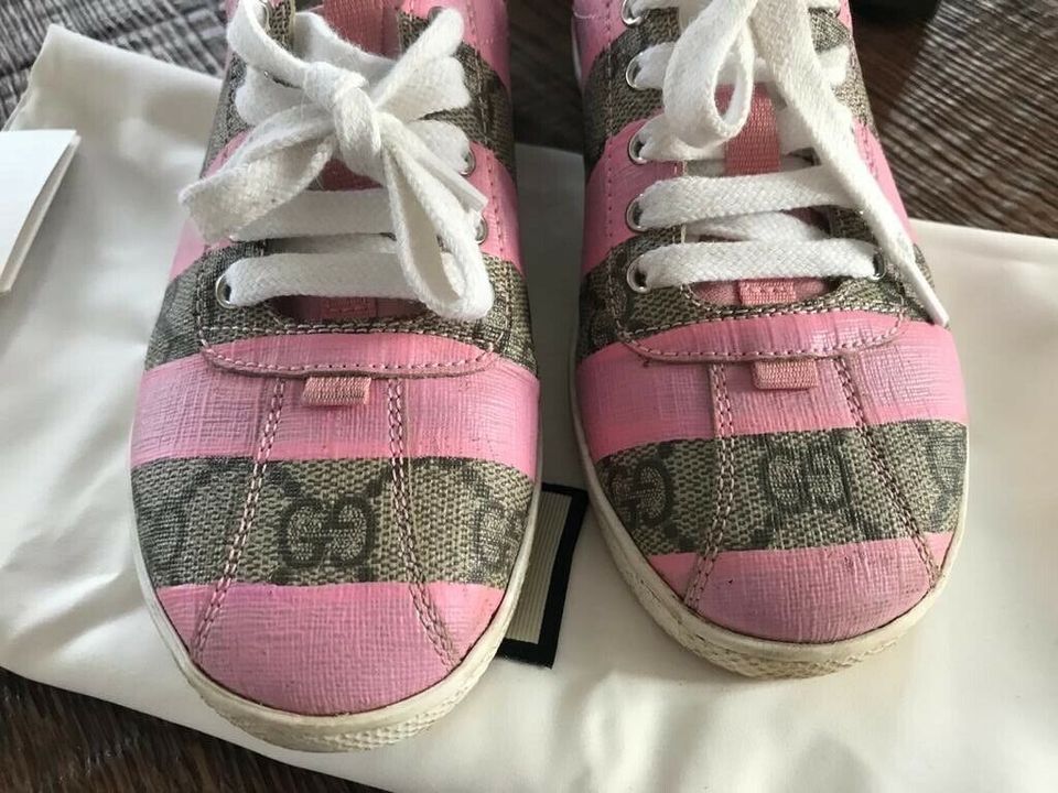 Gucci Sneaker GG Canvas Gomma rosa Gr. 30 in Rosenheim