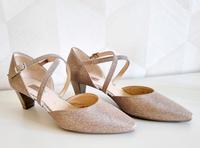 Gabor Pumps Glitzer Brautschuh Nordrhein-Westfalen - Haltern am See Vorschau