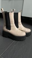 Neuwertige Stiefeletten 38 Größe beige Schleswig-Holstein - Lübeck Vorschau