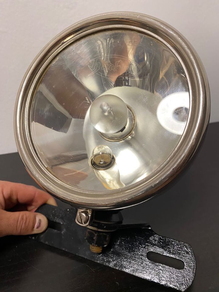 Häckel 130 mm Motorrad Scheinwerfer Lampe Oldtimer Vorkrier in Bayern -  Buchloe | Motorradteile & Zubehör | eBay Kleinanzeigen ist jetzt  Kleinanzeigen