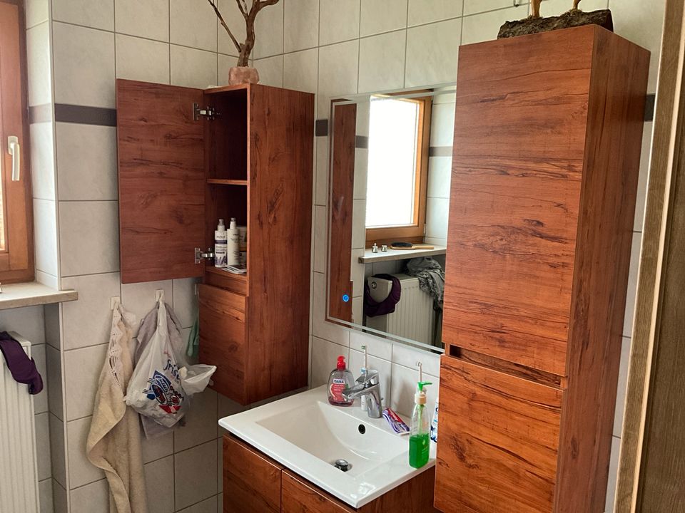 Bad schränke, Badunterschrank, Waschbecken, Badspiegel, Badmöbel in Aßling