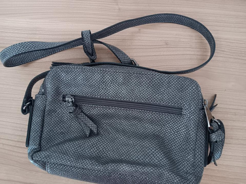 Handtasche, Umhängetasche, PICARD, Leder, dunkelgrau in Meppen