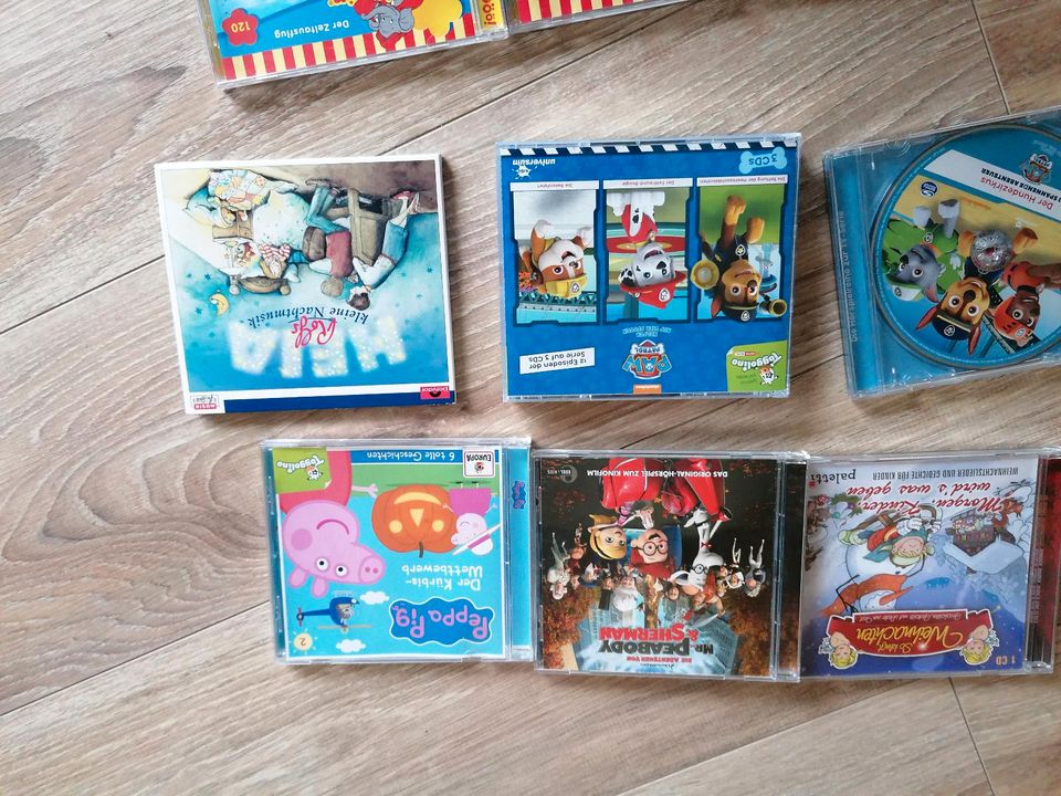 Kinder CDs abzugeben, Paw Patrol, Benjamin Blümchen, Yakari usw in Eiterfeld