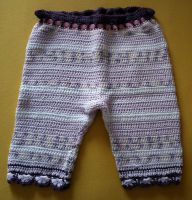 Handarbeit Kinderhose alles aus Baumwollgarnen Gr. 86 bis 104 Nordrhein-Westfalen - Bad Oeynhausen Vorschau