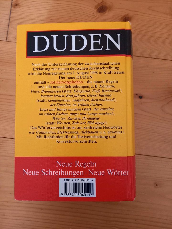 Duden | Die deutsche Rechtschreibung & Die Grammatik | Band 1 & 4 in Dresden