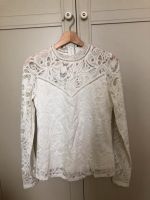 Vila lace Spitze Bluse weiss langärmelig Hochzeit München - Pasing-Obermenzing Vorschau