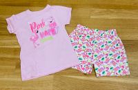 2-tlg. Set/Schlafanzug Shirt & Shorts „Peppa Pig & Flamingo“ München - Bogenhausen Vorschau