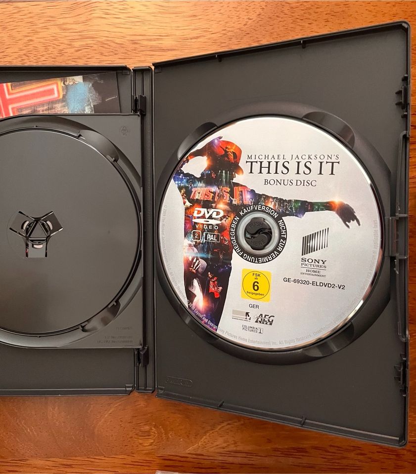 DVD Michael Jackson - This is it in Großbeeren