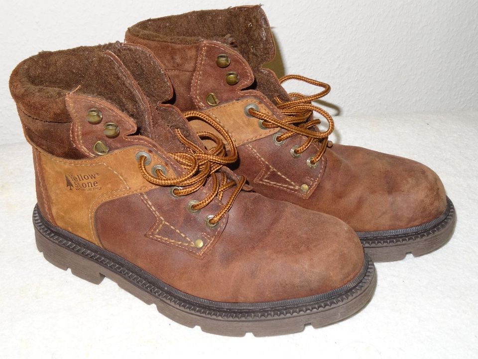 Winterstiefel, Boots, Braun, Gr. 44, inkl. Versand in Neuwied