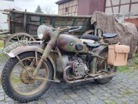 M 72 Gespann 1951 ( BMW R 71 Nachbau Wehrmachtsgespann ) Thüringen - Kölleda Vorschau