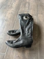 Stiefel Schuhe Damen von abro Gr. 39 Leder schwarz Niedersachsen - Hildesheim Vorschau