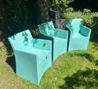 Haans Lifestyle Design Sessel Gartenstuhl Aqua Blau 3 Stück Rostock - Stadtmitte Vorschau