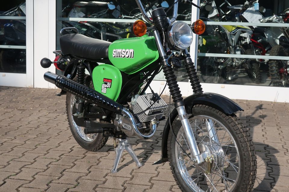 Simson S51 4 Gang Elektronik Zündung Finanzierung möglich in Mansfeld