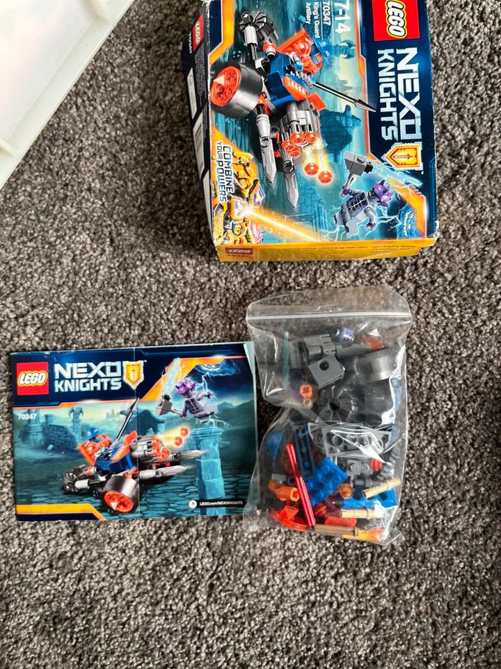 Lego nexo Nights set 70347 in Lage