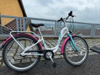 Puky SKYRIDE Mädchen Fahrrad weiß/pink/türkis 24" / 3 Gang Baden-Württemberg - Leonberg Vorschau