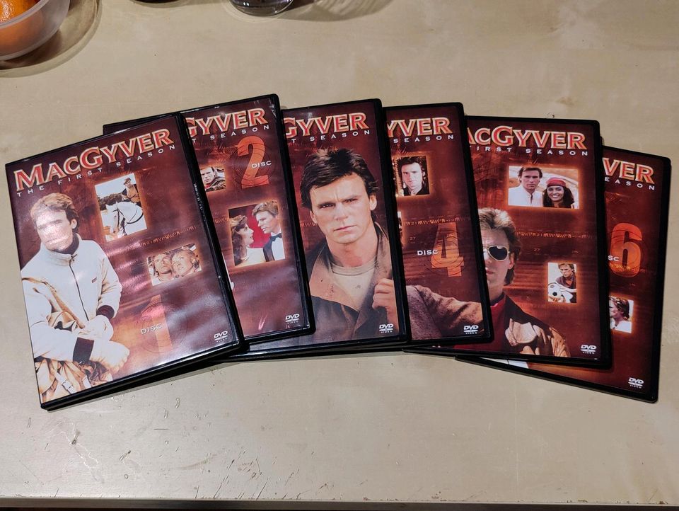 MacGyver | Die 1. Staffel | DVD Sammlung in Dreieich