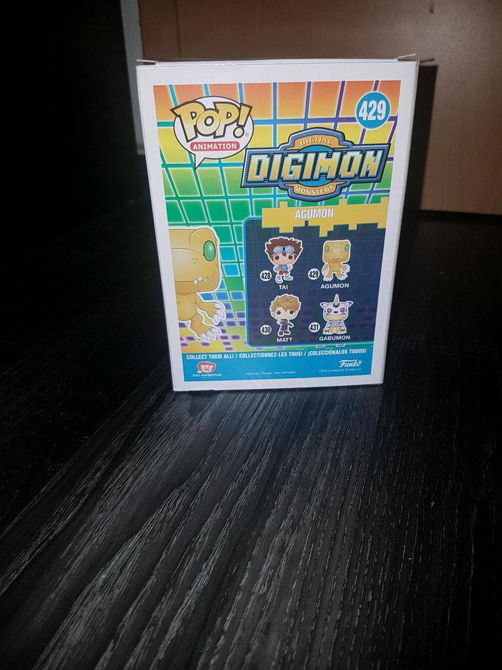 Funko Pop Figur Digimon Agumon limited Pokemon in Hilgermissen
