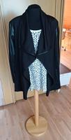 Jacke mit Wasserfallkragen und Lederimitatärmel JESSICA Bayern - Fürth Vorschau