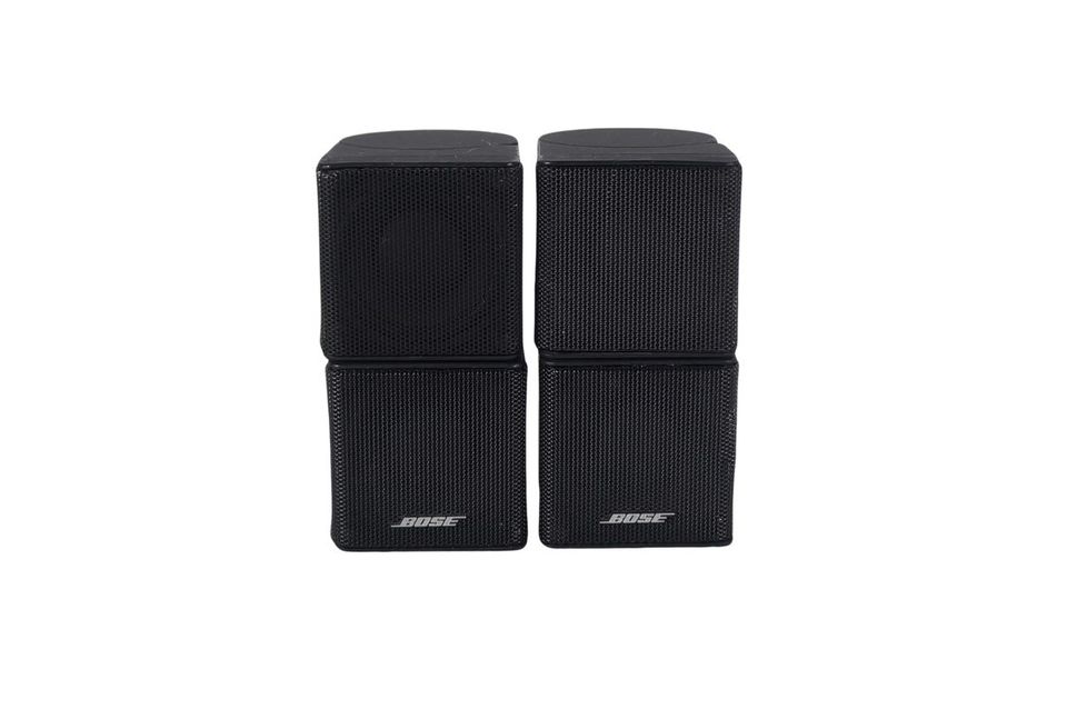 2x Bose Jewel Cubes Boxen Satelliten Lautsprecher Schwarz in Bad Kreuznach